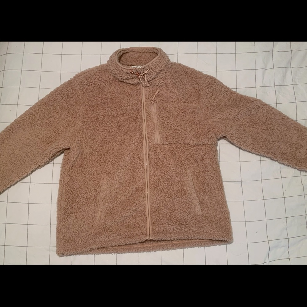 Sherpa Zip-Up Jacket